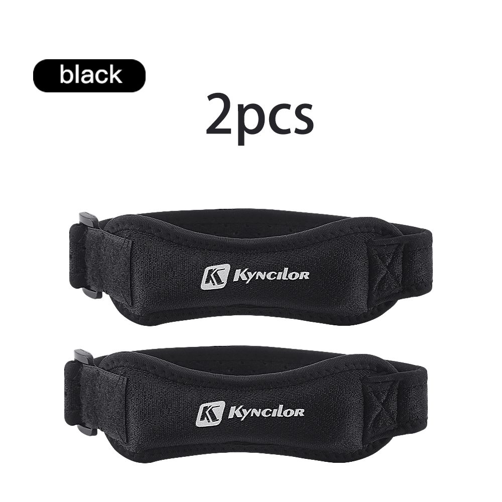Knee Support Brace - 2Pcs Adjustable Knee Patella Support Strap,