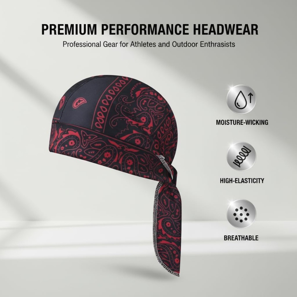 1-5pcs Cooling Skull Cap Helme - Running Gear Hat recension och pris
