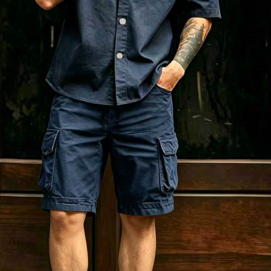 2026 New Cargo Knee Shorts Men - Running Gear Men recension och pris