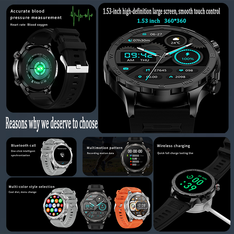 New GPS Track Smart Watch Men  - Gps Running Watch recension och pris