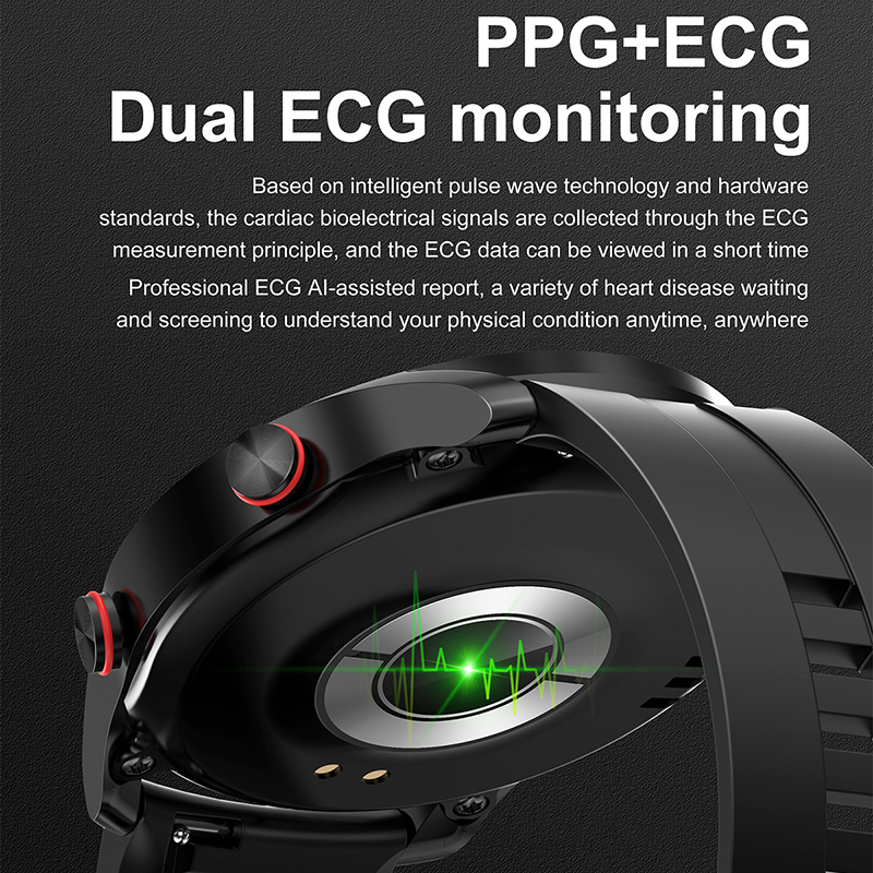 ECG+PPG Bluetooth Call Smart W - Gps Running Watch recension och pris