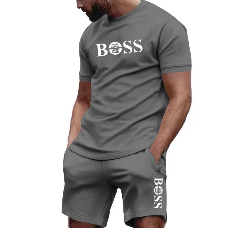 2026Summer Men's Two-piece Mes - Running Gear Men recension och pris