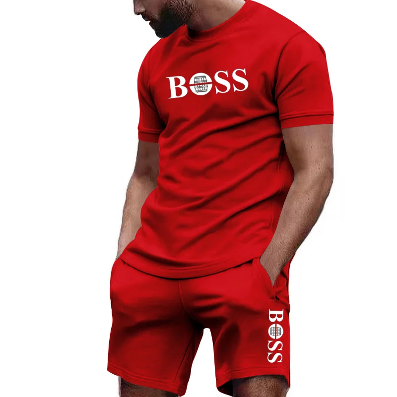 2026Summer Men's Two-piece Mes - Running Gear Men recension och pris