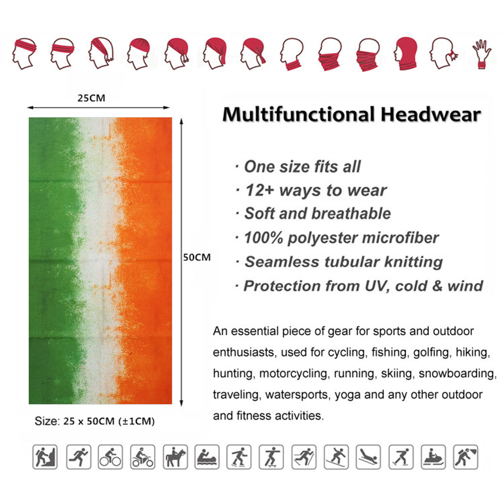 Ireland Flag Printed Face Mask - Running Gear Youtube recension och pris