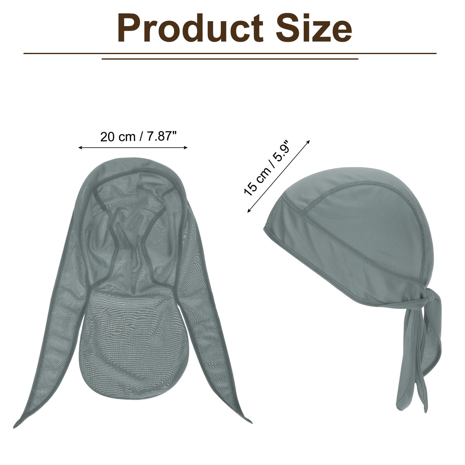 Uxcell Handkerchief Head Man H - Running Gear Hat recension och pris