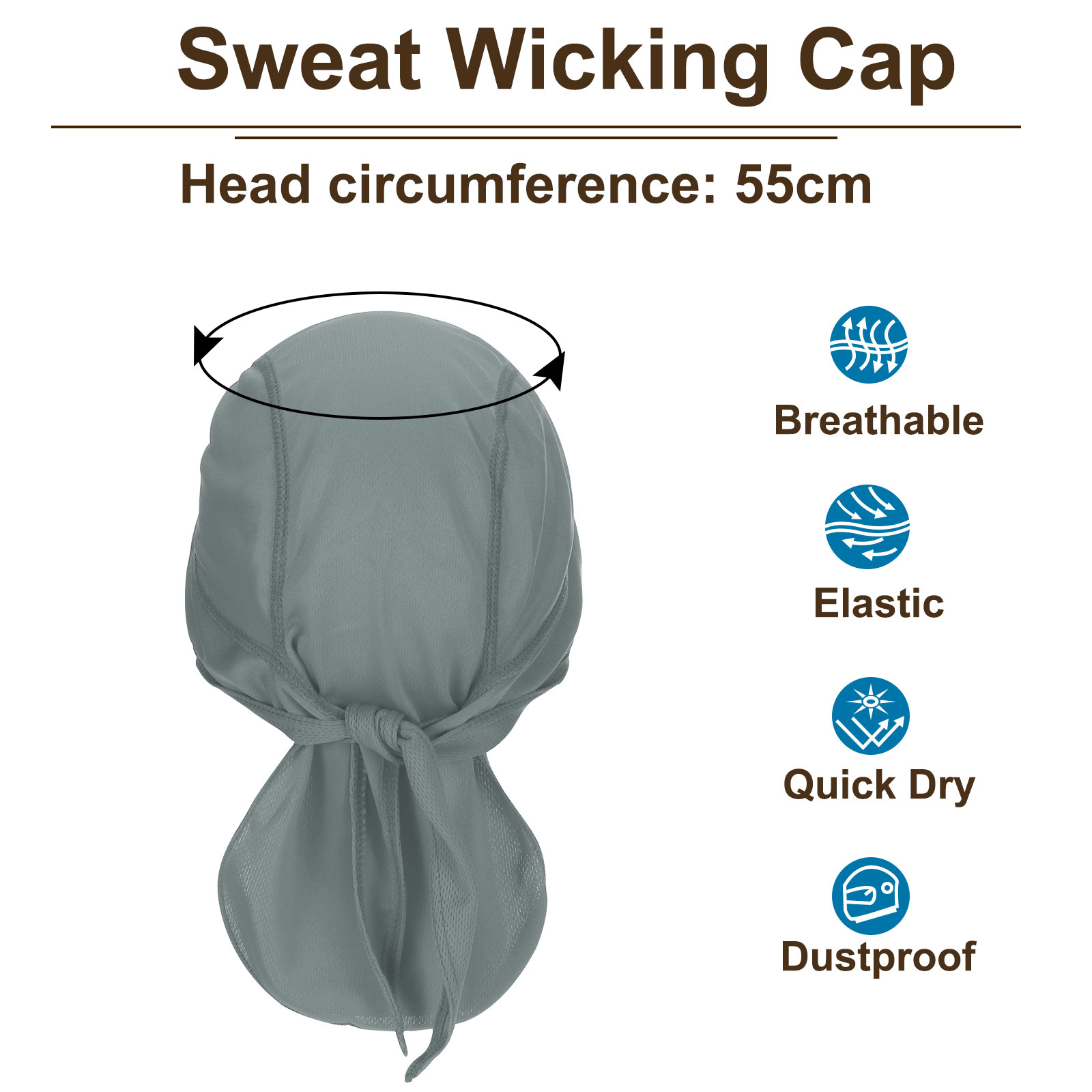 Uxcell Handkerchief Head Man H - Running Gear Hat recension och pris