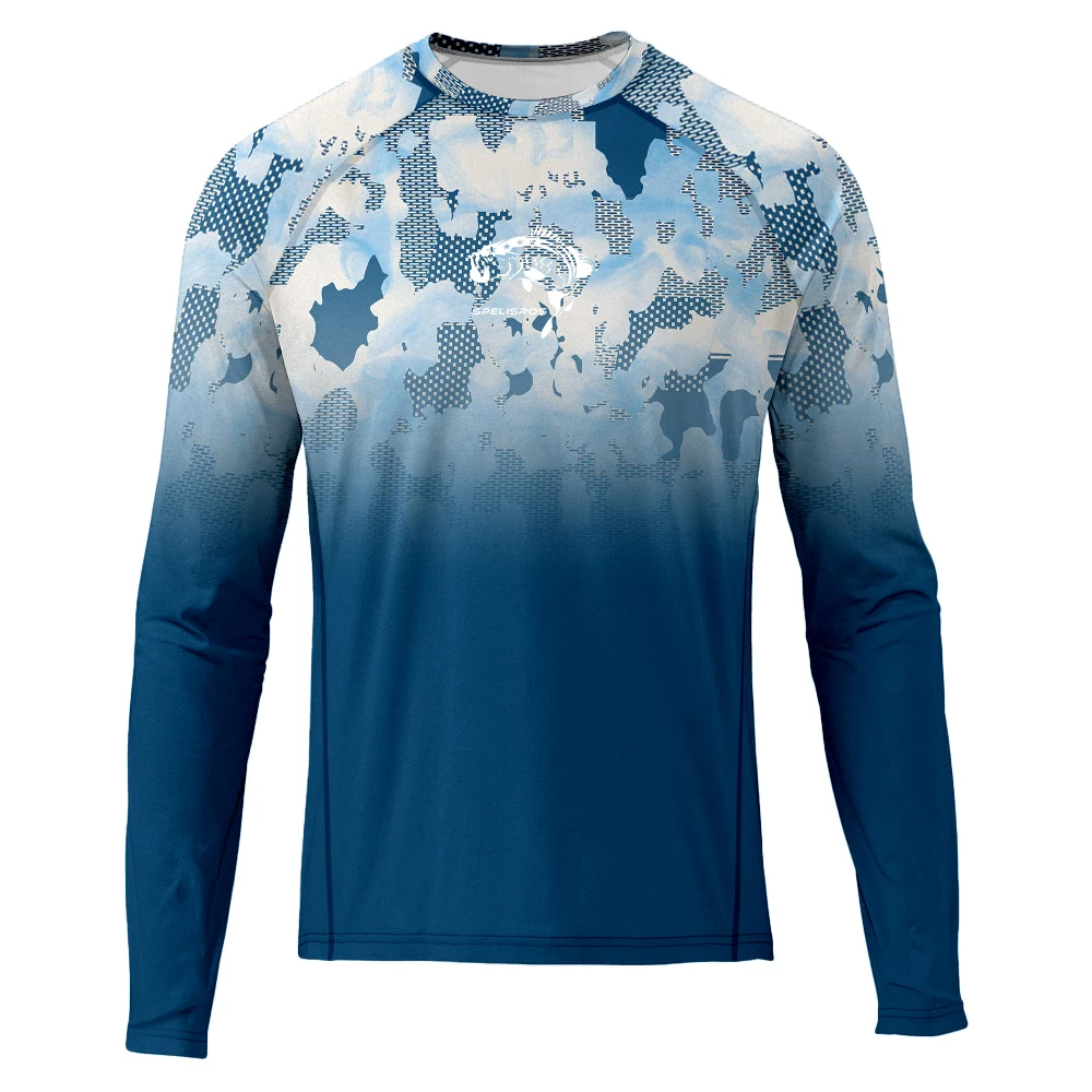 Fishing Shirt Tops Wear UPF 50 - Running Gear Long Sleeve recension och pris
