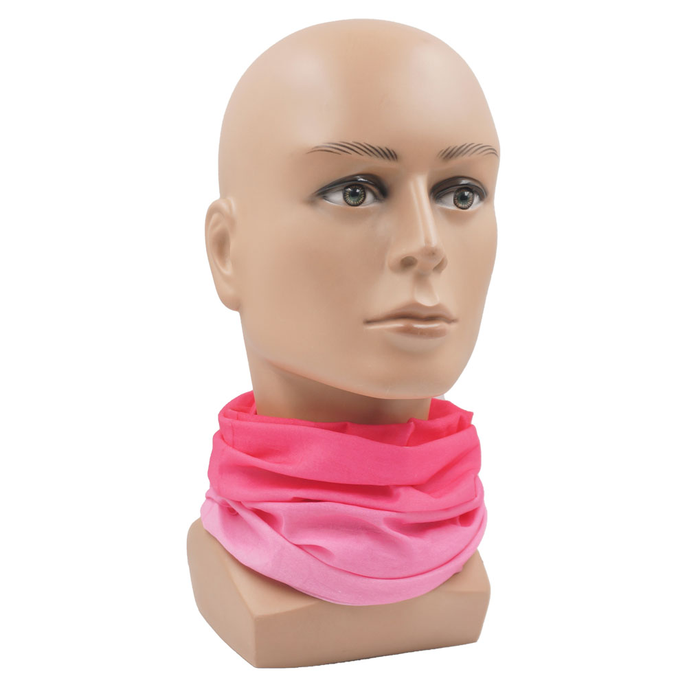 Pink Bandana Face Mask Hiking  - Running Gear Youtube recension och pris