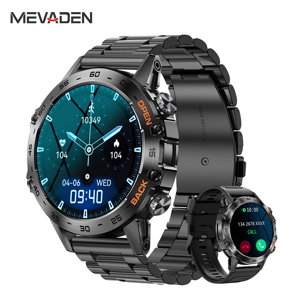 MEVADEN Steel 1.39 inch Men Lu - Gps Running Watch recension och pris