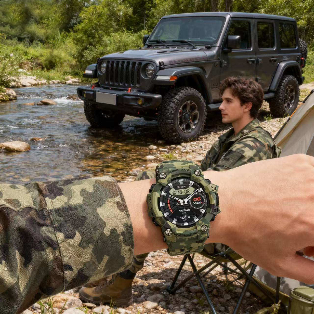 Men's Outdoor Sports Smartwatc - Gps Running Watch recension och pris