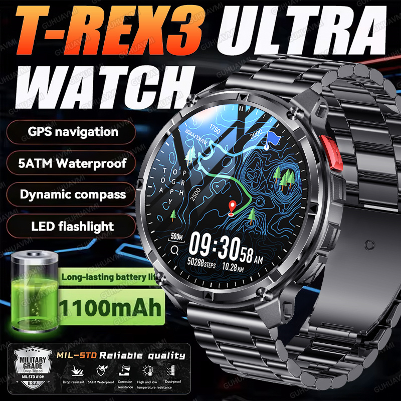 2026 New T-Rex3 Ultra 1100Mah  - Gps Running Watch recension och pris