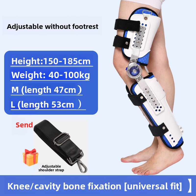 Adjustable Knee Ankle Foot Ort - Knee Support Brace recension och pris