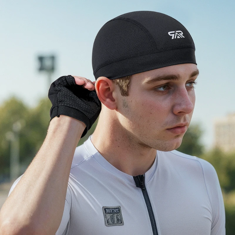New Men's Cooling Skull Cap fo - Running Gear Hat recension och pris