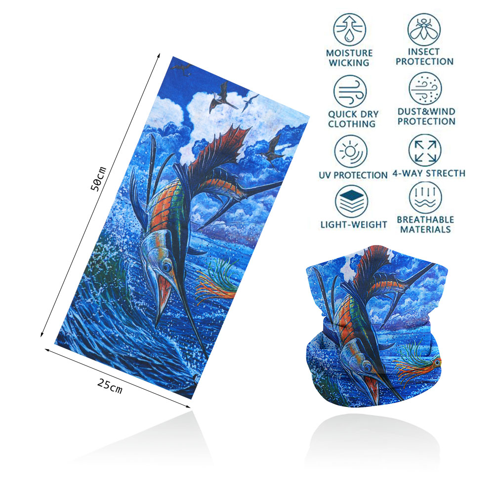 Fish Scales Pattern Neck Gaite - Running Gear Youtube recension och pris