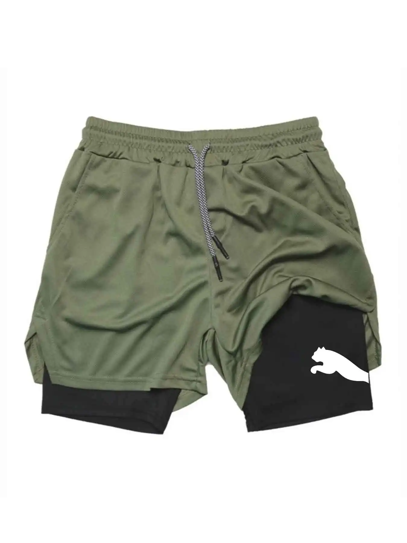 Printed Sports Shorts 2-in-1 G - Running Gear Men recension och pris